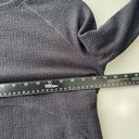 Lululemon  Catch A Moment Crew Heathered Core Black Size 6 Photo 5