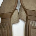 Anne Klein  Slip-On Open Toe with Gem Details Flip Flops Sandal Brown Silver W 8 Photo 7