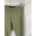 Aerie  Burnout Light Green High Rise Leggings Size Medium Photo 1