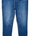 RE/DONE  90s High-Rise Ankle Crop Jeans In Royal Fade Denim  Button Fly Size 31 Photo 0