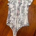 Olivaceous Snake Print Bodysuit  Photo 2