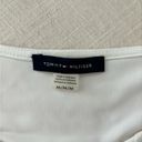 Tommy Hilfiger Sleeveless Top Blouse M - Cream/White Photo 2