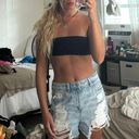 American Eagle Ripped Mom Jean Shorts Photo 1