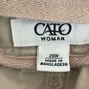 Cato  Women Cropped Pants 20 Beige Capris Classic Neutral Gorpcore Sustainable Photo 1