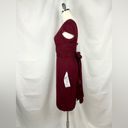 Dress the Population  Dana Dress Bodycon Sheath Burgundy Cocktail Sz Med New Photo 5