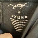 Gottex  NWOt black cropped sweatshirt size m Photo 2