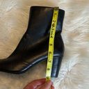 Roma Bass  leather heeled boots black 7M Photo 9