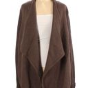 Vince  Jacket Size L Thick Wool Open Front Brown Sugar Warm Cozy Neutral Earth Photo 3