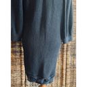 Calvin Klein Jeans  Black Long Cardigan Knitted Button Up Size M Photo 13