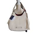 Adrienne Vittadini NWT,  Handbag Slouchy Hobo With Tassel  Purse 3 compartment Photo 2