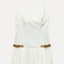 ZARA Pleated Tabs Dress Photo 1