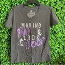 Disney Villains Making Bad Look Good Gray T Shirt Womens Large Photo 1