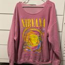 Nirvana Pink Graphic Crewneck Size M Photo 1