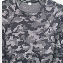 Lululemon  2021 Runderful Long Sleeve Heritage Camo Black Lunar Rock swiftly sz 6 Photo 7