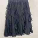 White House | Black Market  Strapless Ruffle Mini Cocktail Dress Photo 10