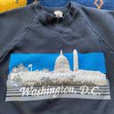 Fruit of the Loom VTG 80’s Washington D.C. Crewneck Pullover Sweater. Medium. USA. Poly/cotton Photo 4