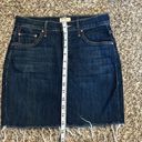 MOTHER Denim  The Angel Peg Mini Fray Skirt 25 Photo 2