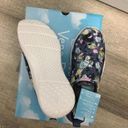 Vera Bradley Sneakers VB Cloud Slip On Quilted Womens Size 8 Blue/ Flower Photo 6