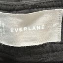 Everlane  The Way-High Drape Wide Leg Baggy Pant In Black Size 6 SHORT Photo 2