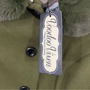 Modcloth NWT  Voodoo Vixen Air of Sophistication Coat Size 12/14 Olive Green Photo 6