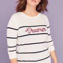 Lane Bryant  Sweater “Dreamer” Crew Neck Knit Plus Size 26/28 NWT $49.95 Photo 5