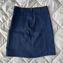 Cello NWOT  High Waisted Dark Wash Denim Skirt Photo 3