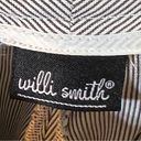 Willi Smith  Size 10 Brown & White Pin Striped Capris Photo 5