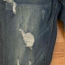 Wax Jean Wax Denim Distressed Overall Jeans, 1X Photo 4