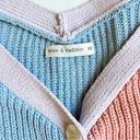 The Moon  & Madison Color Block Knit Cardigan Photo 3