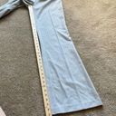 Cache  Gray Dress Pants - Striped Silver Ribbed Flare Vintage Y2K Size: 2 Photo 1