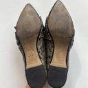 DKNY Pier Gold Metallic Brocade Knotted Bow Mules Size 7.5 M Pointed Toe Mules Photo 5