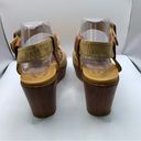 Kork-Ease  K40606 Women Cork Leather Wedge Sandal Shoe Size 9M Pre Owned Photo 4