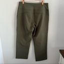 Lands'End  Green Quality Thick Active Workout Pants Athleisure Outdoor Modest M Photo 6