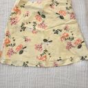 Abound Yellow Floral Mini Skirt Photo 0