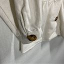 Harper  New York Boho Linen Cream Jacket in Size Small Photo 2