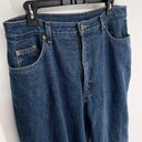 L.L.Bean  Double L Relaxed Fit Flannel Lined Jeans Womens Sz 18 TALL High Rise Photo 2