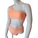 SheIn HP!  Orange One Shoulder Bikini (S) Photo 1