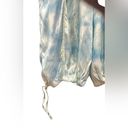 Urban Outfitters Out From Under Women’s Small  Sleevless Pant Jumpsuit Blue Tie Dye Jumper Cargo Photo 5