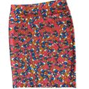 LuLaRoe  Disney Donald Duck Print Cassie Pencil Skirt Womens Size 2XL​ Photo 1