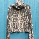 BLANK NYC NWT  “This Is All I Ask” Leopard Hoodie S Photo 5