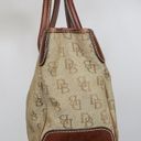 Dooney & Bourke Vintage 90s  Signature Small Double Handle Tote Photo 3