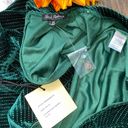 Unique Vintage SMAK PARLOUR Green Sparkly Velvet Mock Neck Dress NWT | 4XL | Photo 8