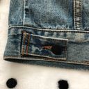 Forever 21 Leather Jean Jacket Photo 3