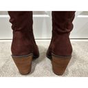 Charles by Charles David Charles David Wire Tall Boots Brown Microsuede Size 7 NWOB Textile Upper Fall Photo 12