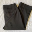 Lane Bryant  The Lena Wide Leg Cuff Crop Trouser Black 14 Photo 4