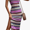 Amazon Pretty Garden Women’s Fitted Tight Square Neck Beach Sundress Photo 3