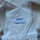 Old Navy White  Overalls Photo 4