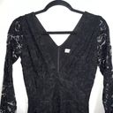 Dress the Population NWOT  Erica Black Lace Mini Dress Photo 3