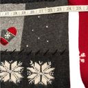 Croft & Barrow Vintage  Ugly Christmas Sweater Patchwork XL Embroidery Snowman‎ Photo 8