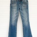 Mudd Vintagw Mid Rise Blue Gem Flare Jeans Photo 0